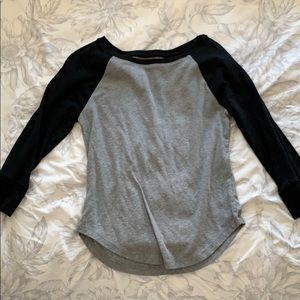 Gray and Black Long Sleeve